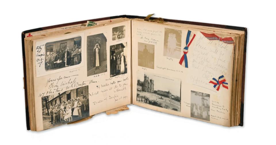 wwi red cross scrapbook wwi red cross scrapbook
