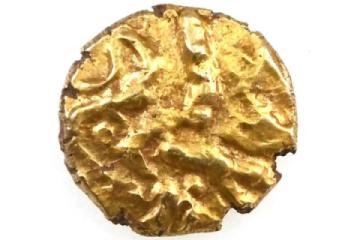 30-32 BC Celtic gold East Wiltshire Savernake Wheel Type Quarter Stater