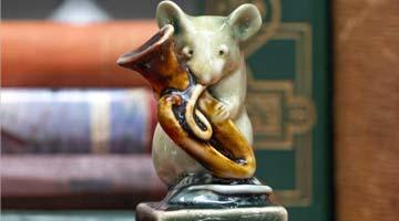 George Tinworth Mouse Playing a Tuba