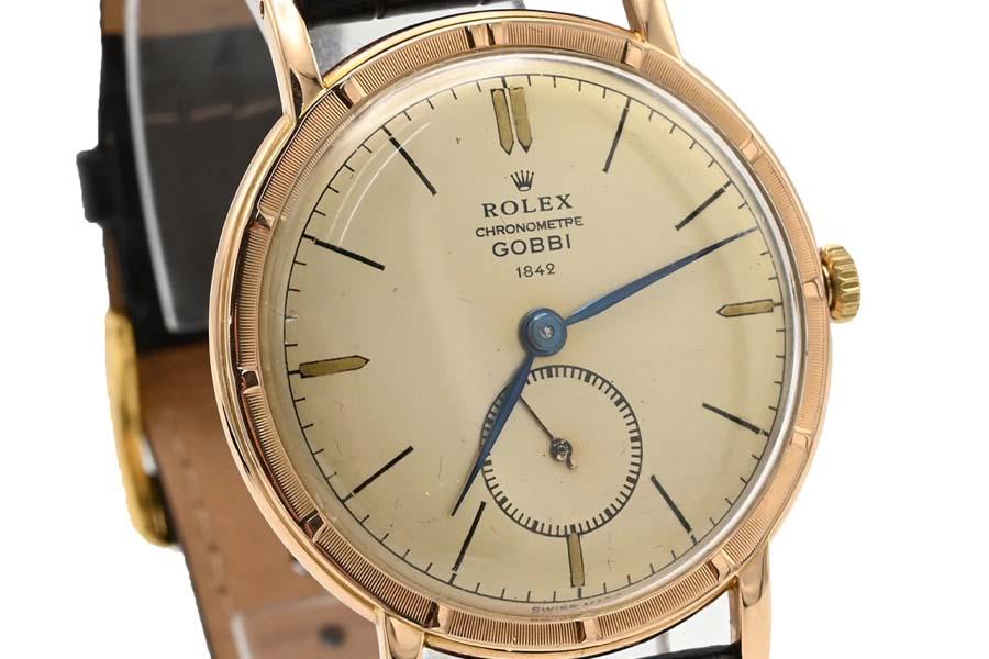 Gold Rolex Gobbi Metropolitan