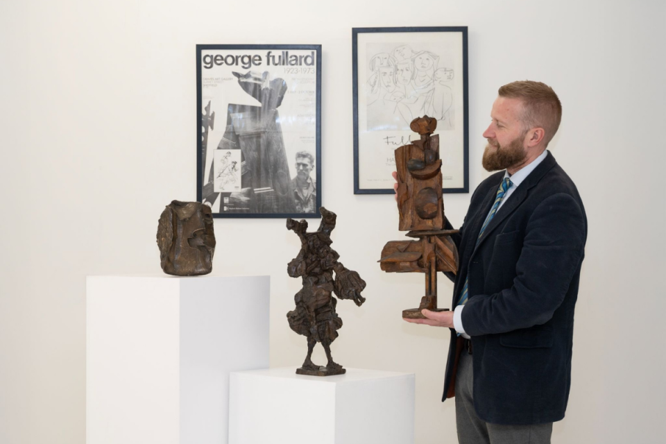 Estate of Sheffield-born sculptor George Fullard to sell at RWB Auctions. Found items, mixed media sculpture, drawings and bronzes. Buy affordable art.