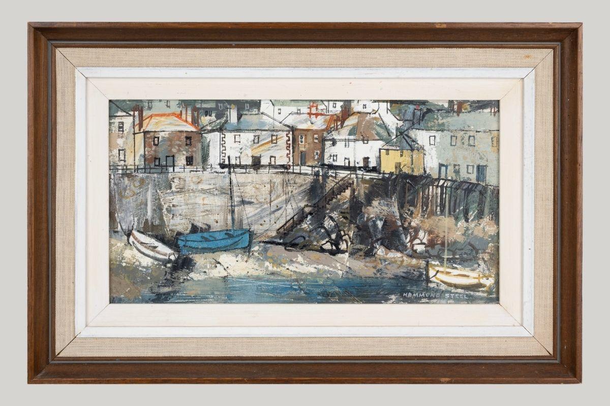 George Hammond Steel (1900&ndash;1960) was a British painter and stained-glass designer, best known for his atmospheric impasto views of Cornish towns and Derbyshire landscapes. He was the son of the artist George Thomas Steel and spent much of his life living 