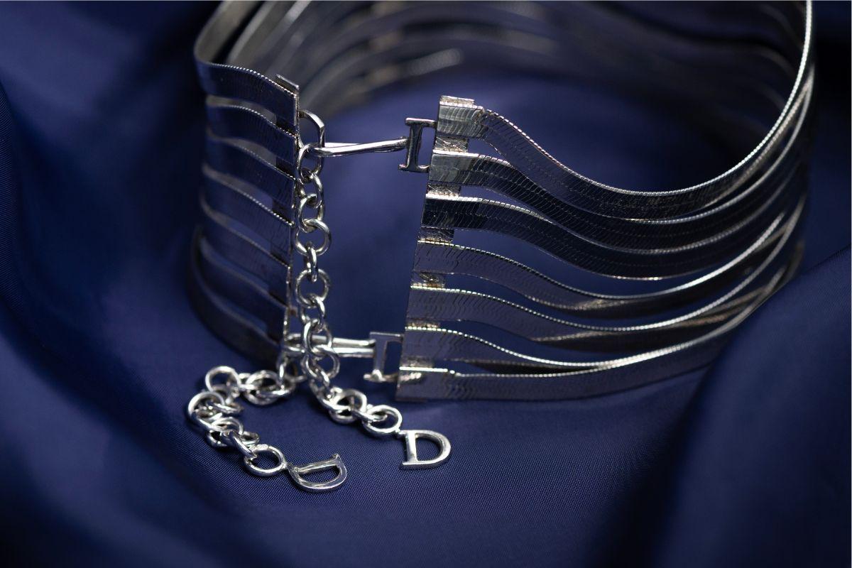 lot 414 christian dior choker