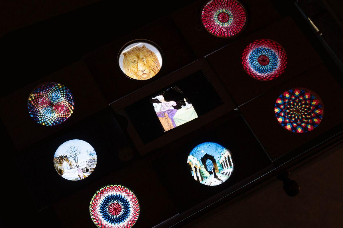 lot 282 magic lantern slides
