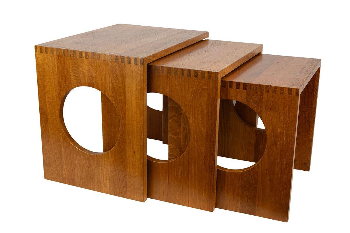 lot 379 nest of tables gallery