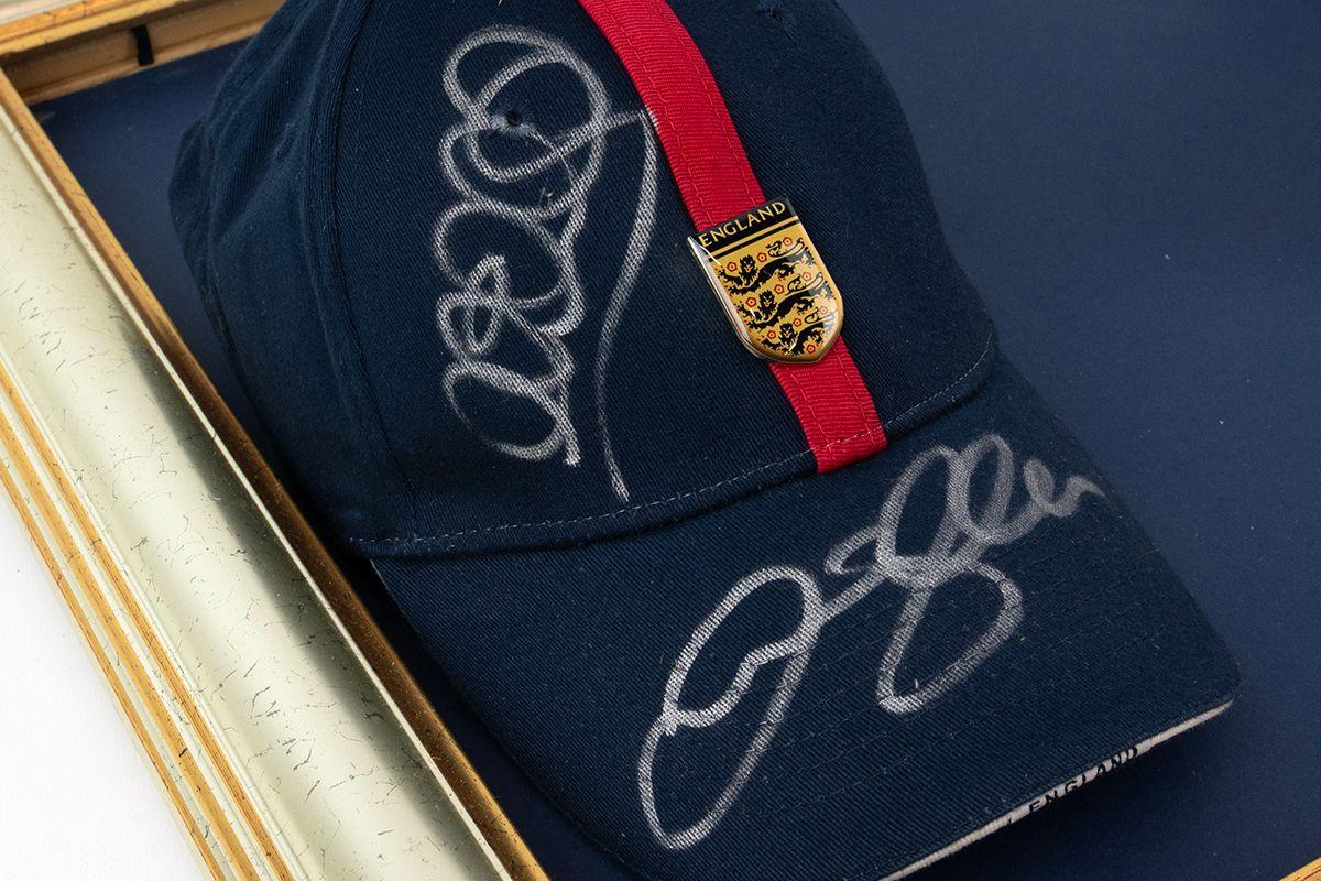 lot 219 beckham own cap gallery 3