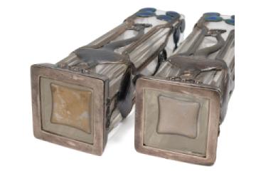 lot 304 silver spill vases gallery 3