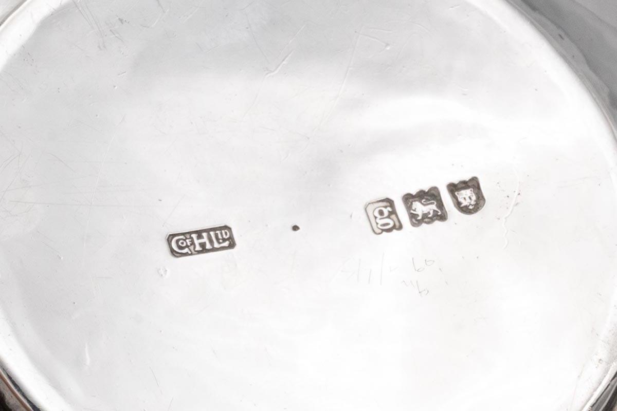 Maker and hallmarks of Guild of Handicraft Enamelled Silver Bowl